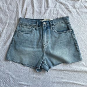 Madewell Momjean Shorts